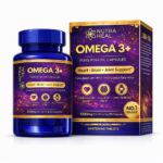 Omega 3+ Fish Oil Capsules 500mg for Heart & Brain - Image 3